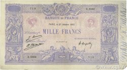 1000 Francs BLEU ET ROSE FRANKREICH  1925 F.36.41 fSS