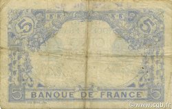 5 Francs BLEU FRANCIA  1915 F.02.26 BC