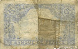 5 Francs BLEU FRANCIA  1915 F.02.27 q.MB