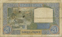 20 Francs TRAVAIL ET SCIENCE FRANKREICH  1941 F.12.13 fS
