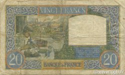 20 Francs TRAVAIL ET SCIENCE FRANCIA  1941 F.12.17 q.MB