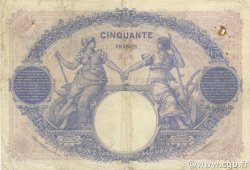 50 Francs BLEU ET ROSE FRANCIA  1926 F.14.39 MB