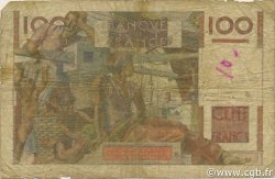 100 Francs JEUNE PAYSAN filigrane inversé FRANKREICH  1953 F.28bis.02 fSGE
