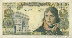 10000 Francs BONAPARTE FRANKREICH  1957 F.51.07 SGE