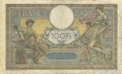 100 Francs LUC OLIVIER MERSON sans LOM FRANCIA  1920 F.23.12 q.MB