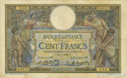 100 Francs LUC OLIVIER MERSON sans LOM FRANCIA  1922 F.23.15 BC