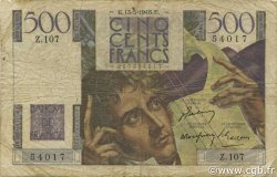 500 Francs CHATEAUBRIAND FRANKREICH  1948 F.34.08 SGE