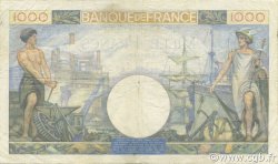 1000 Francs COMMERCE ET INDUSTRIE FRANCE  1940 F.39.03 VF-