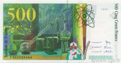 500 Francs PIERRE ET MARIE CURIE FRANCE  2000 F.76.05 UNC-
