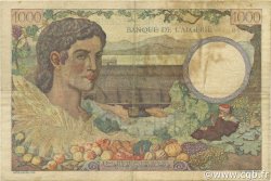 1000 Francs ALGÉRIE FRANCE  1943 VF.10.01 pr.TTB