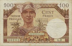 100 Francs TRÉSOR FRANÇAIS FRANCIA  1947 VF.32.02 MBC