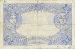 20 Francs BLEU FRANCE  1912 F.10.02 TB