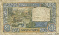 20 Francs TRAVAIL ET SCIENCE FRANCE  1941 F.12.15 TB