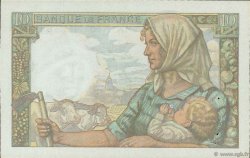 10 Francs MINEUR FRANKREICH  1949 F.08.21 VZ