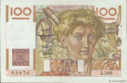 100 Francs JEUNE PAYSAN FRANCE  1951 F.28.29
