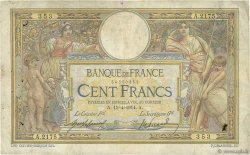 100 Francs LUC OLIVIER MERSON sans LOM FRANCIA  1914 F.23.06 B