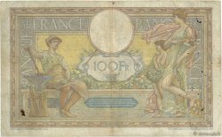100 Francs LUC OLIVIER MERSON sans LOM FRANKREICH  1914 F.23.06 SGE