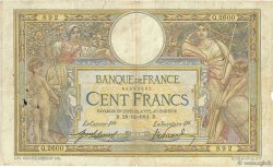 100 Francs LUC OLIVIER MERSON sans LOM Grand numéro FRANCIA  1914 F.23.06 B