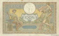 100 Francs LUC OLIVIER MERSON sans LOM FRANKREICH  1917 F.23.09a SGE