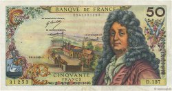 50 Francs RACINE FRANCIA  1969 F.64.13 q.BB