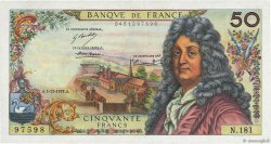 50 Francs RACINE FRANKREICH  1971 F.64.19 fVZ