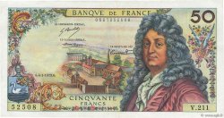 50 Francs RACINE FRANCIA  1973 F.64.22 q.SPL