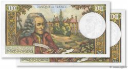 10 Francs VOLTAIRE Consécutifs FRANCIA  1971 F.62.51 EBC+