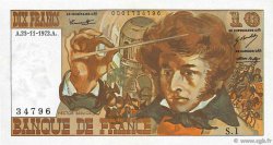 10 Francs BERLIOZ FRANCE  1972 F.63.01 XF