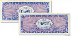 Lot 2 billets du Trésor FRANCE  1945 VF.24-25 TTB+