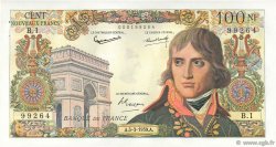 100 Nouveaux Francs BONAPARTE FRANCIA  1959 F.59.01