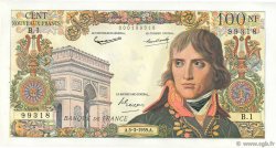 100 Nouveaux Francs BONAPARTE FRANCIA  1959 F.59.01 SC