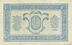 50 Centimes TRÉSORERIE AUX ARMÉES 1919 FRANCIA  1919 VF.02.01 MBC+