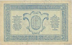 50 Centimes TRÉSORERIE AUX ARMÉES 1919 FRANCIA  1919 VF.02.06 MBC