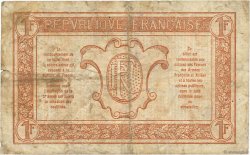 1 Franc TRÉSORERIE AUX ARMÉES 1917 FRANCIA  1917 VF.03.10 MB