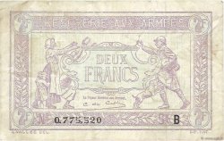2 Francs TRÉSORERIE AUX ARMÉES FRANCIA  1917 VF.05.02 BC+
