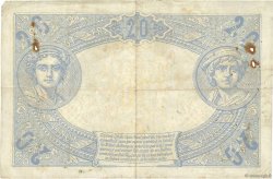 20 Francs BLEU FRANCIA  1913 F.10.03 BC+