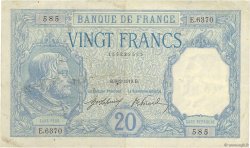 20 Francs BAYARD FRANCIA  1919 F.11.04 BB
