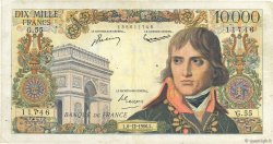 10000 Francs BONAPARTE FRANKREICH  1956 F.51.06
