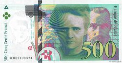 500 Francs PIERRE ET MARIE CURIE FRANKREICH  1994 F.76.01 fST+
