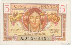 5 Francs TRÉSOR FRANÇAIS FRANCIA  1947 VF.29.01 q.AU