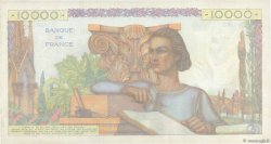 10000 Francs GÉNIE FRANÇAIS FRANCIA  1952 F.50.56 q.AU