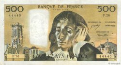 500 Francs PASCAL FRANCE  1971 F.71.07 pr.TTB