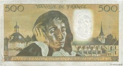 500 Francs PASCAL FRANCE  1974 F.71.12 F+