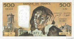 500 Francs PASCAL FRANCIA  1975 F.71.13 MBC+