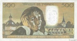500 Francs PASCAL FRANCE  1975 F.71.13 VF+