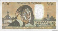 500 Francs PASCAL FRANCIA  1976 F.71.14 q.SPL