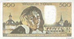 500 Francs PASCAL FRANCIA  1977 F.71.16 MBC