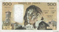 500 Francs PASCAL FRANCE  1980 F.71.21 F+