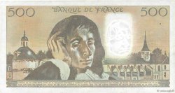 500 Francs PASCAL FRANKREICH  1980 F.71.22 SS