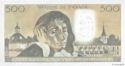 500 Francs PASCAL FRANCIA  1982 F.71.27 q.FDC